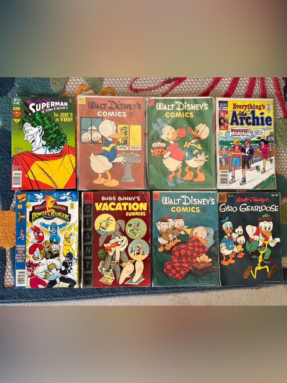 Vintage Comic Book Lot of 8
